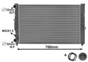 Kühler, Motorkühlung SKODA