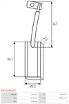 Produktbild für Kohlebürste, Generator