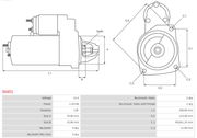 Starter TOYOTA AVENSIS