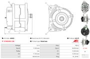 Generator ALFA ROMEO 147