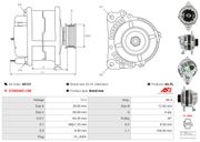 Generator MITSUBISHI GALANT