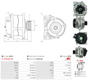 Generator TOYOTA VERSO S