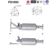 Ruß-/Partikelfilter, Abgasanlage VOLVO V60