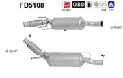 Ruß-/Partikelfilter, Abgasanlage CITROËN DS5