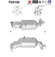 Ruß-/Partikelfilter, Abgasanlage SEAT EXEO