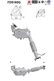 Ruß-/Partikelfilter, Abgasanlage MITSUBISHI OUTLANDER