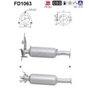 Ruß-/Partikelfilter, Abgasanlage VOLVO V60