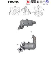 Ruß-/Partikelfilter, Abgasanlage NISSAN QASHQAI