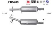 Ruß-/Partikelfilter, Abgasanlage PEUGEOT 5008