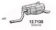 Endschalldämpfer FIAT IDEA