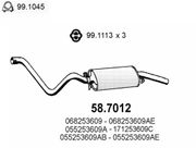 Endschalldämpfer VW SCIROCCO