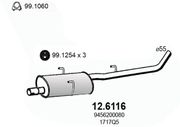 Mittelschalldämpfer FIAT ULYSSE