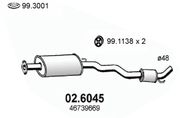 Mittelschalldämpfer ALFA ROMEO 147