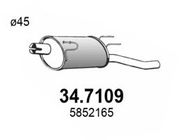 Endschalldämpfer OPEL COMBO