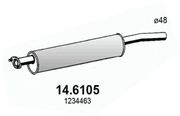 Mittelschalldämpfer BMW 3