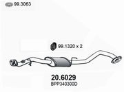 Mittelschalldämpfer MAZDA 5