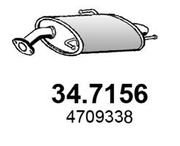 Endschalldämpfer OPEL AGILA