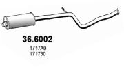 Mittelschalldämpfer PEUGEOT 106