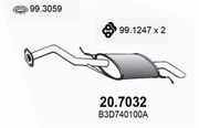 Endschalldämpfer MAZDA DEMIO