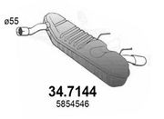 Endschalldämpfer OPEL SIGNUM