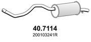 Endschalldämpfer RENAULT CLIO
