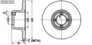 Bremsscheibe MINI