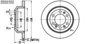 Bremsscheibe KIA CARNIVAL / GRAND CARNIVAL