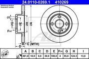 Bremsscheibe MAZDA 323 S