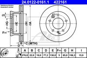 Bremsscheibe MERCEDES-BENZ SPRINTER 3-t