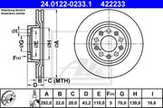 Bremsscheibe ALFA ROMEO 159