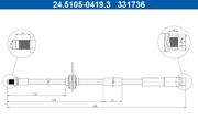 Bremsschlauch FORD FOCUS