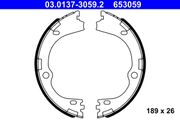 Bremsbackensatz, Feststellbremse HYUNDAI TUCSON