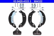 Bremsbackensatz Original ATE Kit FIAT TIPO