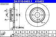 Bremsscheibe MAZDA MX-5