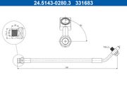 Bremsschlauch SEAT ATECA