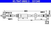 Bremsschlauch VW PASSAT CC