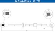 Bremsschlauch BMW X3