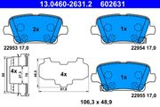 Bremsbelagsatz, Scheibenbremse OPEL INSIGNIA