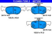 Bremsbelagsatz, Scheibenbremse MAZDA MX-3