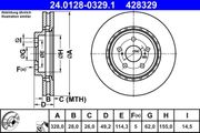 Bremsscheibe TOYOTA CAMRY