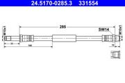 Bremsschlauch BMW 6