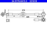 Bremsschlauch OPEL ZAFIRA