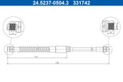 Bremsschlauch VW EOS