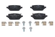 Bremsbelagsatz, Scheibenbremse NISSAN QASHQAI / QASHQAI +2
