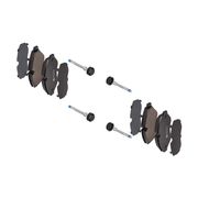 Bremsbelagsatz, Scheibenbremse MERCEDES-BENZ SPRINTER 3-t