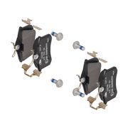 Bremsbelagsatz, Scheibenbremse ATE Ceramic CITROËN DS3