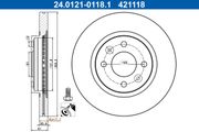 Bremsscheibe RENAULT TWINGO