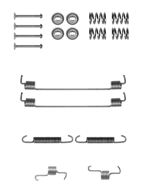 Produktbild für Zubehörsatz, Bremsbacken