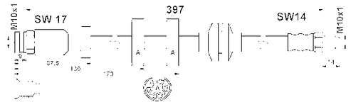Produktbild für Bremsschlauch