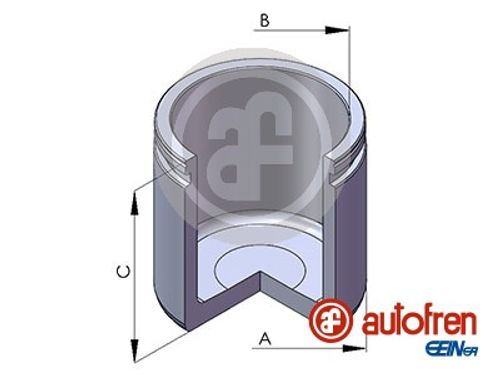 Produktbild für Kolben, Bremssattel
